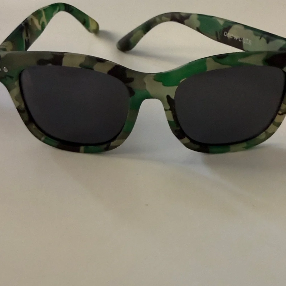 J Crew kids camo sunglasses  one size